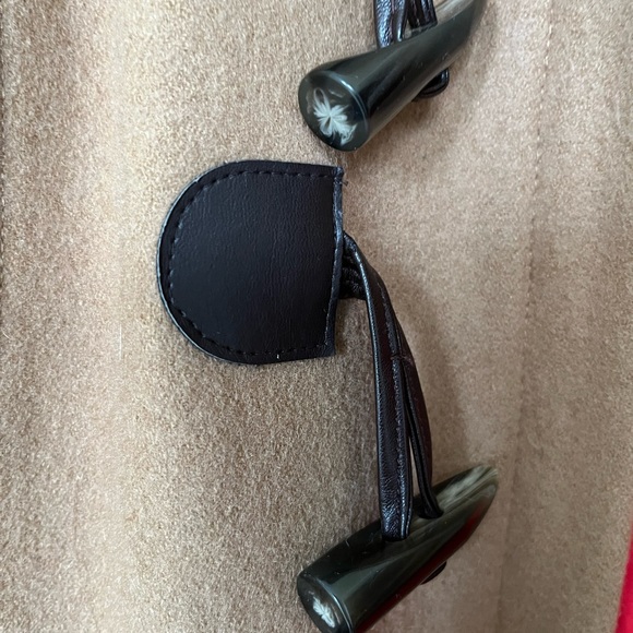 Anthropologie Elevenses elegant pea coat with removable faux fur - Picture 10 of 11